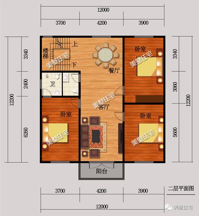 10款面寬12米的農(nóng)村別墅設計方案圖，看過的都狂點贊