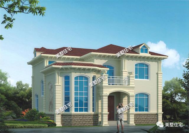 10款面寬12米的農(nóng)村別墅設計方案圖，看過的都狂點贊