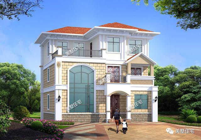 10款面寬12米的農(nóng)村別墅設計方案圖，看過的都狂點贊