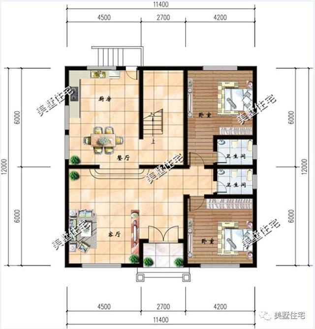 10款面寬12米的農(nóng)村別墅設計方案圖，看過的都狂點贊
