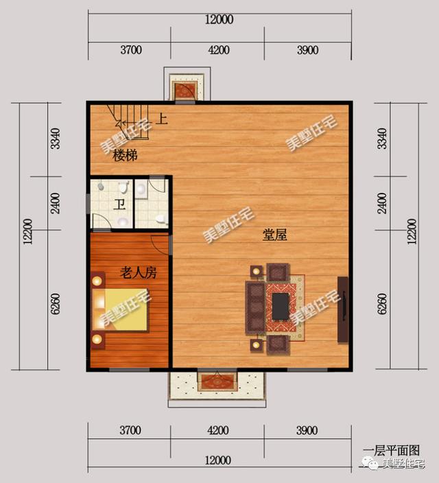 10款面寬12米的農(nóng)村別墅設計方案圖，看過的都狂點贊