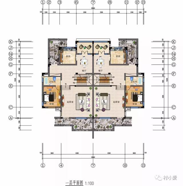 兄弟倆回家鄉(xiāng)自建雙拼別墅，有車庫有庭院，看完不信你不贊