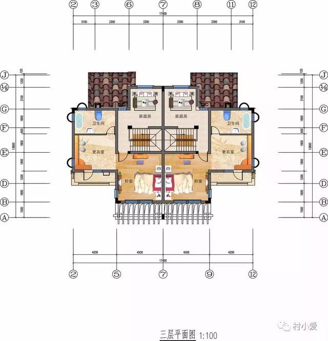 兄弟倆回家鄉(xiāng)自建雙拼別墅，有車庫有庭院，看完不信你不贊