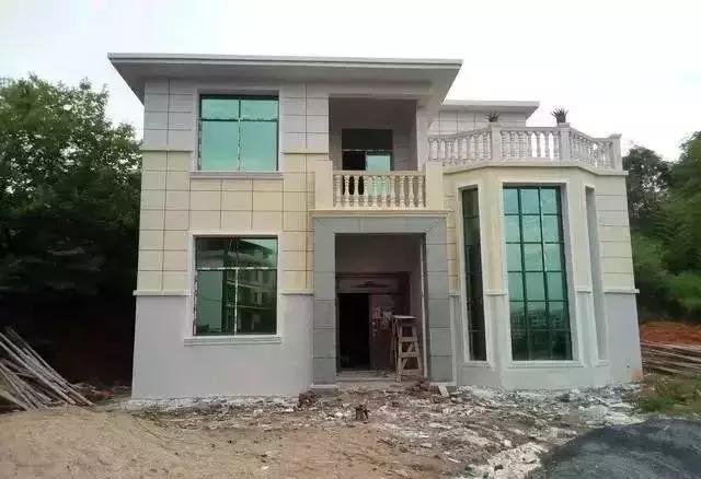 回老家自建二層別墅全記錄，附效果圖和戶型圖【多圖】