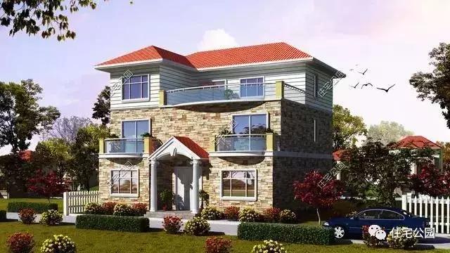 河南農(nóng)村40萬自建三層樓房，性價比讓人羨慕