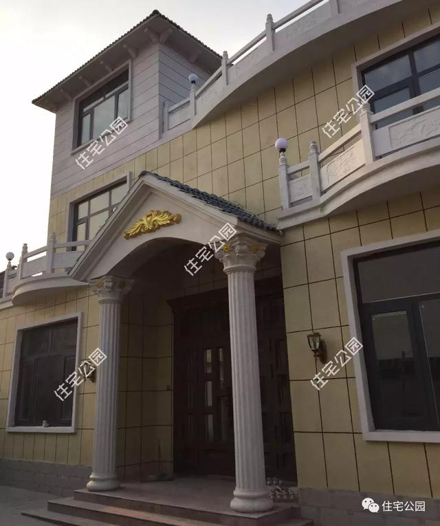 河南農(nóng)村40萬自建三層樓房，性價比讓人羨慕