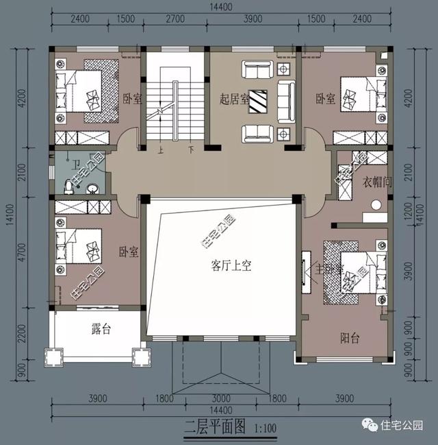 14x14米歐式別墅圖，美好的農(nóng)村生活自此開始