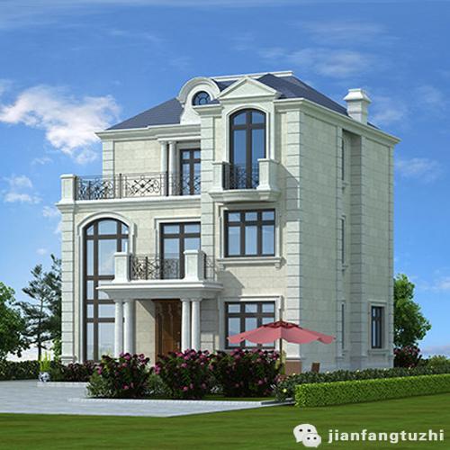 11×11米方正三層自建樓房設(shè)計圖，農(nóng)村還是喜歡方方正正的