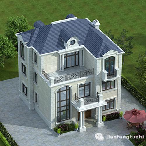 11×11米方正三層自建樓房設(shè)計圖，農(nóng)村還是喜歡方方正正的