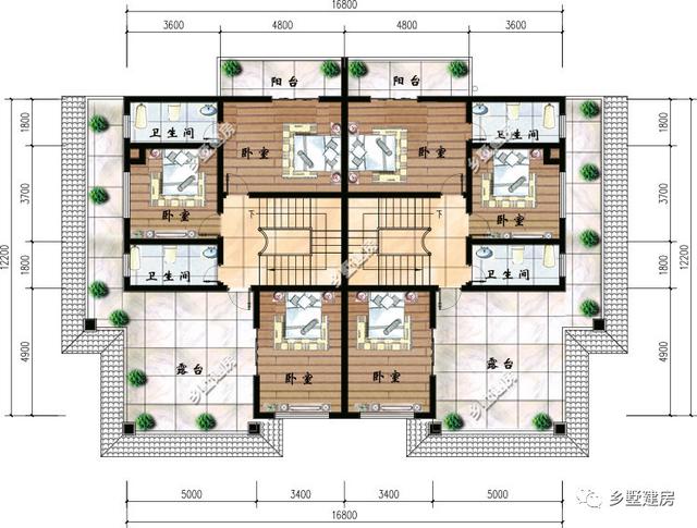 南方農(nóng)村兄弟倆雙拼別墅這樣建，遠(yuǎn)離地面不怕潮，美觀還實(shí)用！