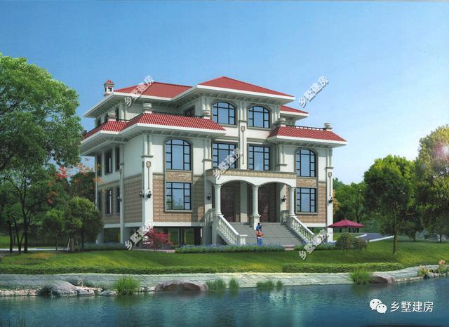 南方農(nóng)村兄弟倆雙拼別墅這樣建，遠(yuǎn)離地面不怕潮，美觀還實(shí)用！