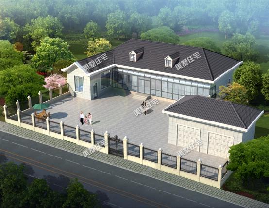 農(nóng)村建別墅怎能沒小院？6款帶小院設(shè)計圖，種菜、養(yǎng)雞都可以