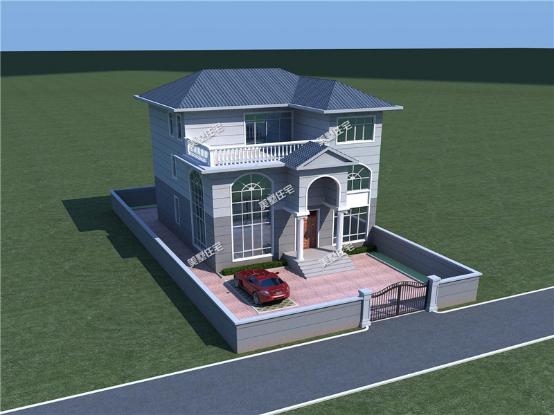 農(nóng)村建別墅怎能沒小院？6款帶小院設(shè)計圖，種菜、養(yǎng)雞都可以