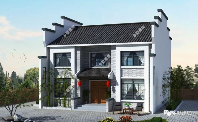 10套風(fēng)格迥異的農(nóng)村住宅效果圖，一二三層的都有哦