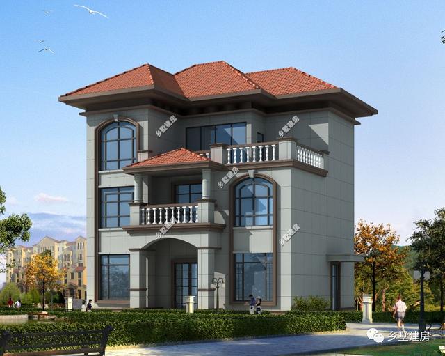 10套風(fēng)格迥異的農(nóng)村住宅效果圖，一二三層的都有哦