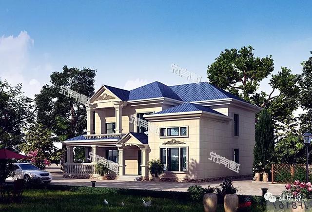 120平米的二層高端別墅設計，戶型經(jīng)典、實用！