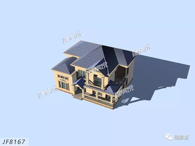 120平米的二層高端別墅設計，戶型經(jīng)典、實用！