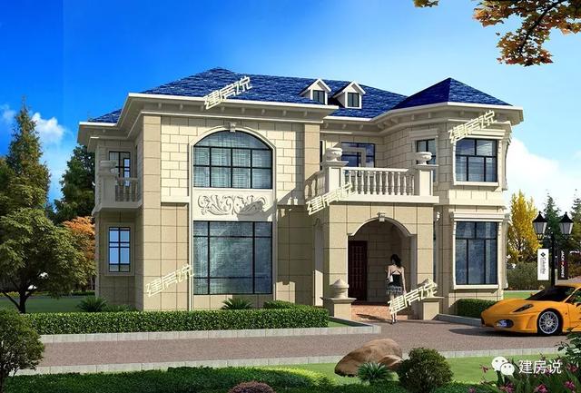 120平米的二層高端別墅設計，戶型經(jīng)典、實用！