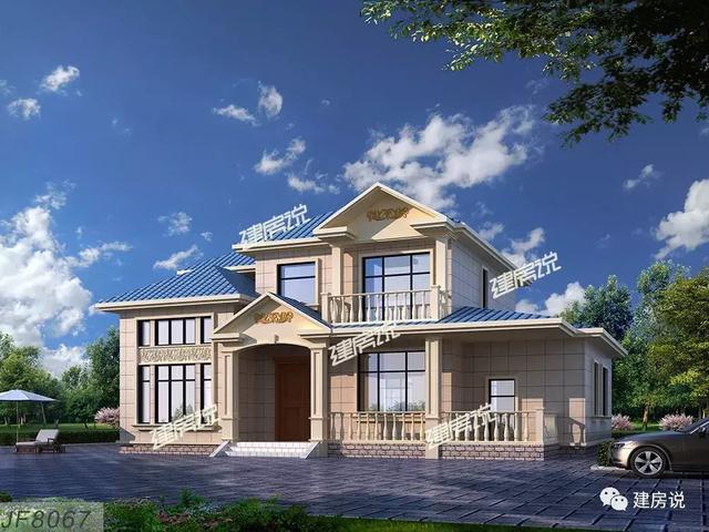 120平米的二層高端別墅設計，戶型經(jīng)典、實用！