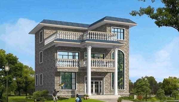 3款爆款平屋頂別墅圖，建好外觀不輸坡屋頂