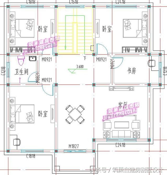 2款二層農(nóng)村自建房別墅全套設(shè)計(jì)圖，你更喜歡哪個(gè)？