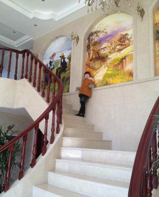 曬曬我家2000平山村小別墅，光裝修花了200多萬！