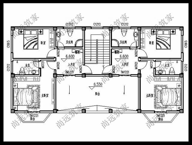 雙拼別墅一梯兩戶！