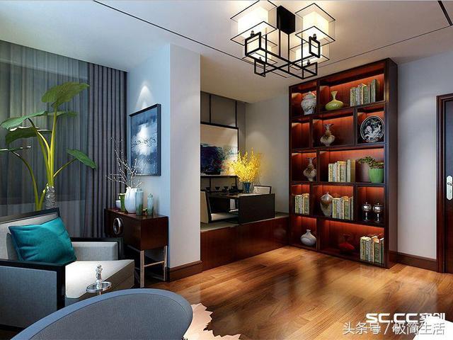 青島270平別墅裝修，知性人文的現(xiàn)代中式風(fēng)格！