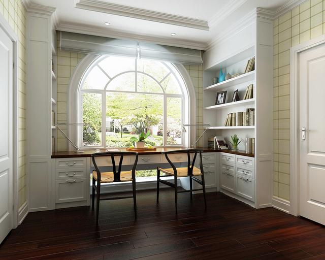 一進屋被旋轉樓梯吸引了，鄭州330平別墅真是太美啦！