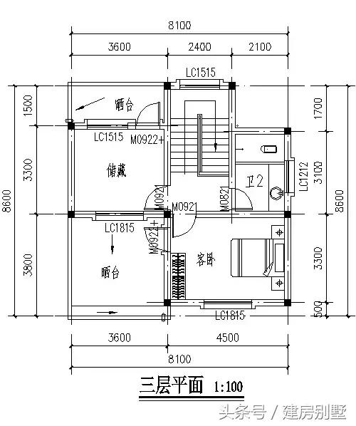 經(jīng)典民房中的別墅，適用于農(nóng)村的三層簡(jiǎn)約別墅！