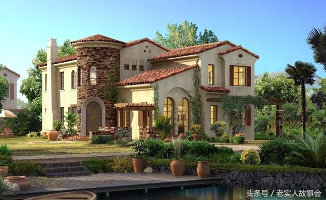 住別墅的女人！