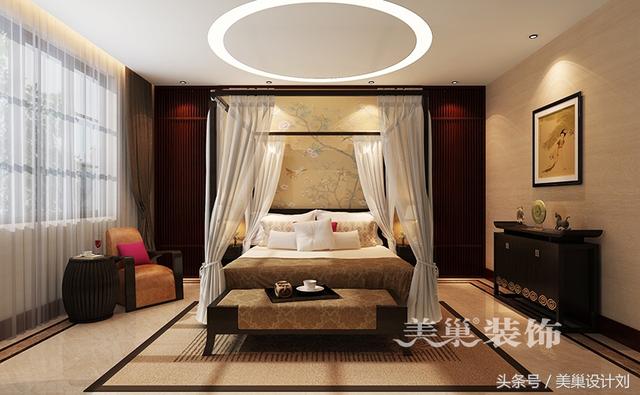 鄭州別墅會所設(shè)計500新中式裝修 一看都是女主人選擇的效果圖！