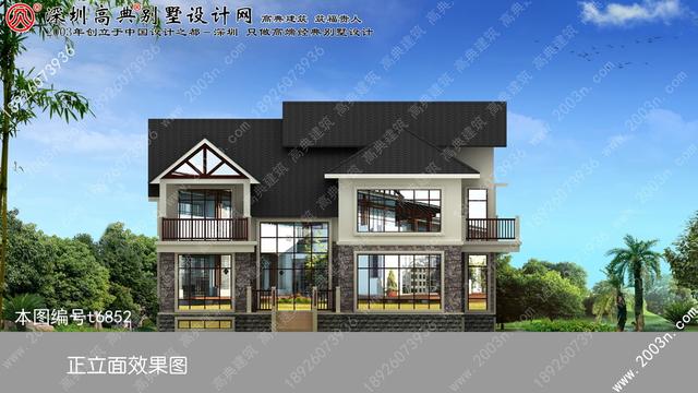 鄉(xiāng)村別墅效果圖大全！