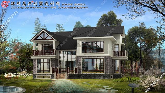 鄉(xiāng)村別墅效果圖大全！