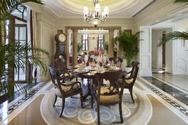 鄭州鴻園450平美式別墅 簡(jiǎn)直奢華爆了！