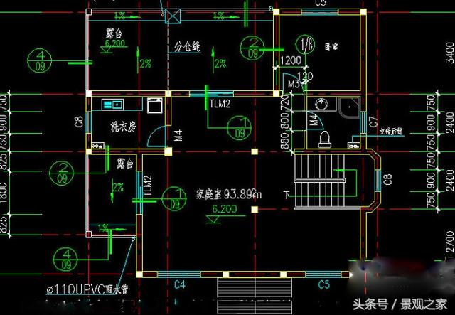 三層自建房設(shè)計(jì)圖紙含效果圖，新農(nóng)村別墅樣式！