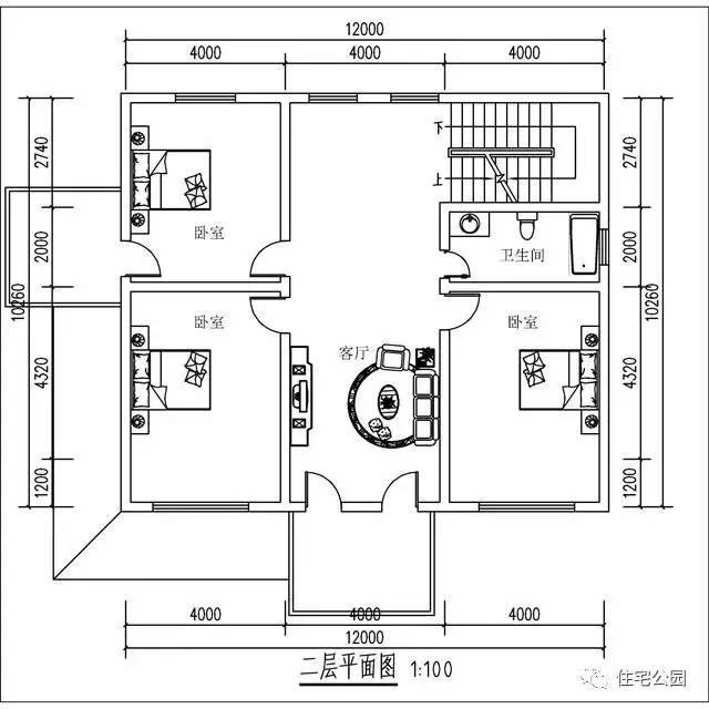12X10米農(nóng)村3層別墅，35萬蓋成這樣，值不值？