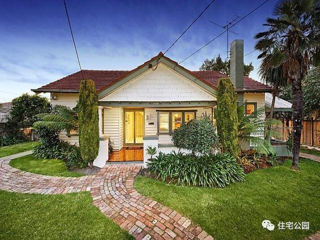 20套平層小別墅賞析，為啥澳洲氣候溫暖農(nóng)村一樣建平房