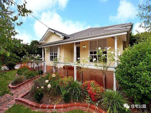 20套平層小別墅賞析，為啥澳洲氣候溫暖農(nóng)村一樣建平房