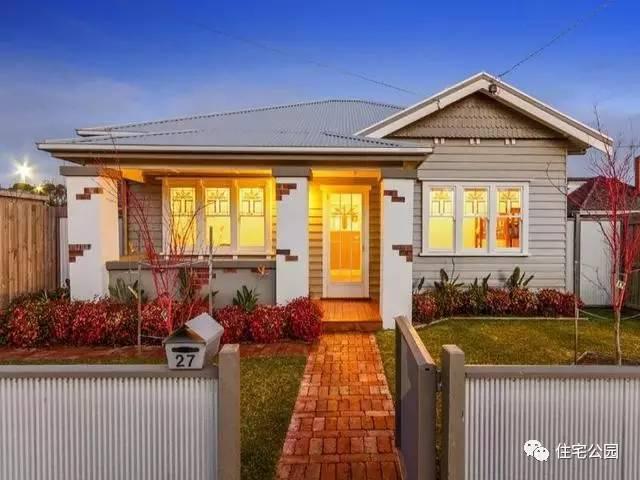 20套平層小別墅賞析，為啥澳洲氣候溫暖農(nóng)村一樣建平房