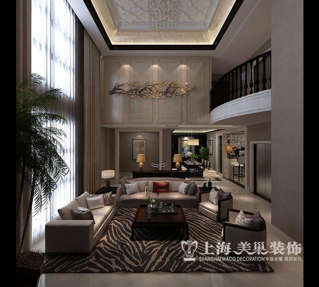 一切只為一個家，280平方別墅會所新中式風格