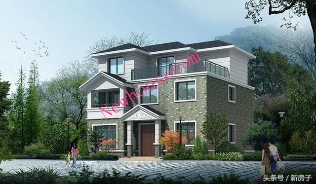 11.50×10.10米二層半小別墅