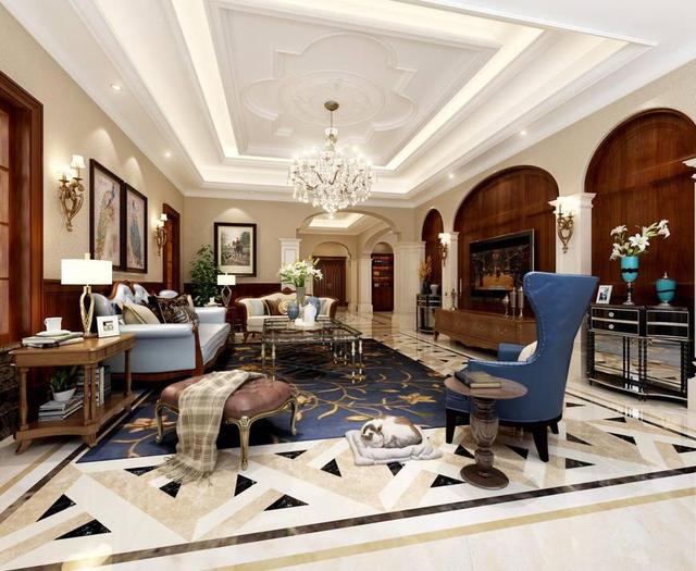 只用200萬(wàn)，如何把480平別墅洋房設(shè)計(jì)得有美感，豪華大氣