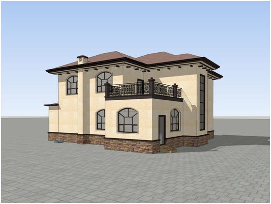農(nóng)村自建別墅，實(shí)用雙車位雙車位！