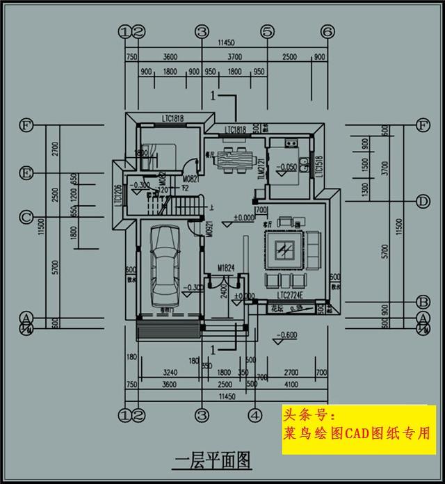 20萬(wàn)建3層別墅！外觀造型簡(jiǎn)潔色彩明亮，帶車庫(kù)及大露臺(tái)