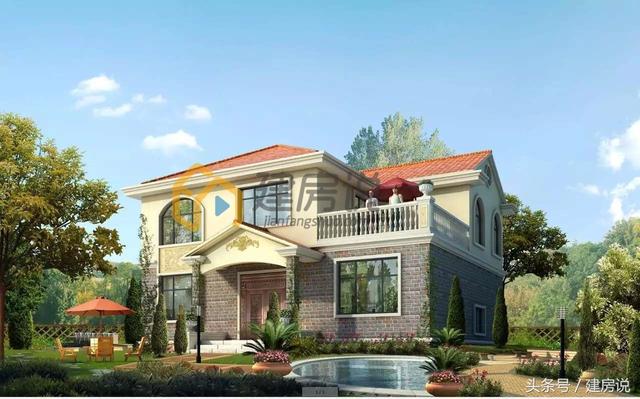 這22款漂亮實(shí)用新農(nóng)村別墅戶型，都是今年最流行建造的
