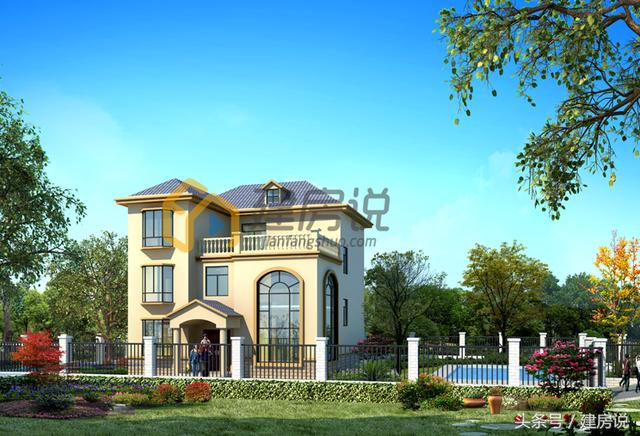 這22款漂亮實(shí)用新農(nóng)村別墅戶型，都是今年最流行建造的