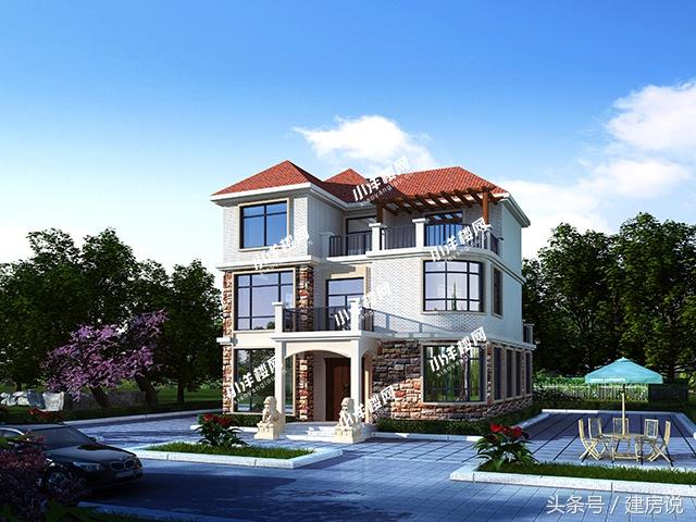 這22款漂亮實(shí)用新農(nóng)村別墅戶型，都是今年最流行建造的