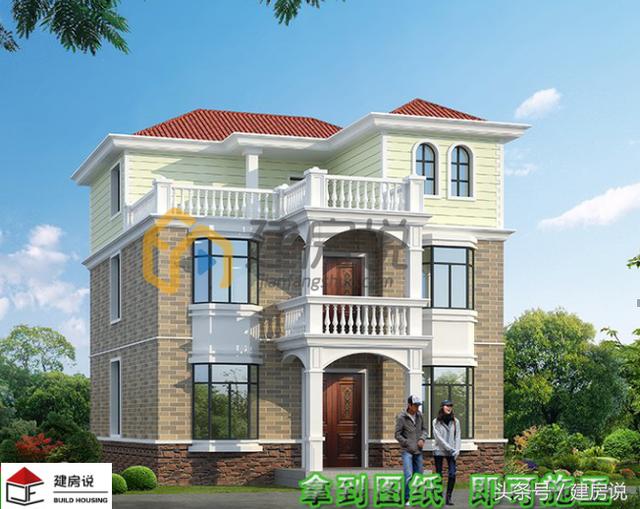 這22款漂亮實(shí)用新農(nóng)村別墅戶型，都是今年最流行建造的