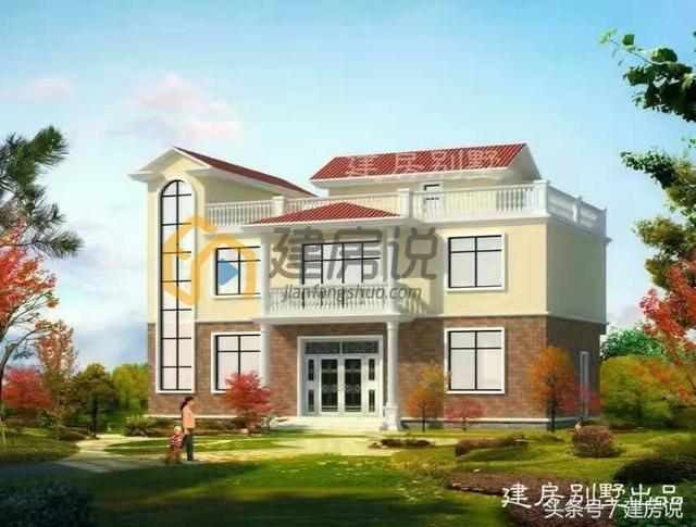 這22款漂亮實(shí)用新農(nóng)村別墅戶型，都是今年最流行建造的